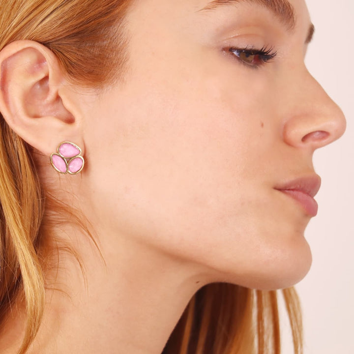 AQUA COLLECTION 3 CRISTAL EARRING