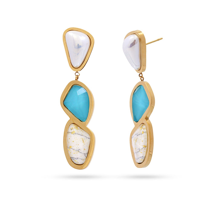 SEA SUNFLOWER 2025 EARRING MODEL 6