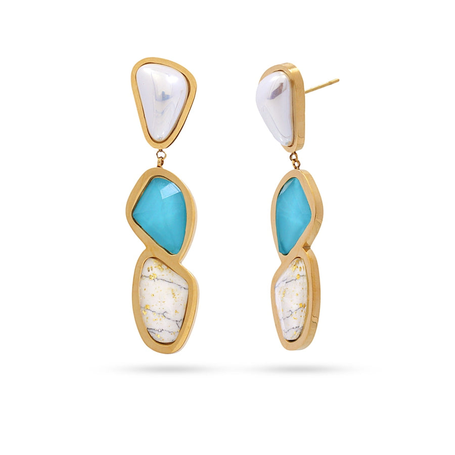 SEA SUNFLOWER 2025 EARRING MODEL 6