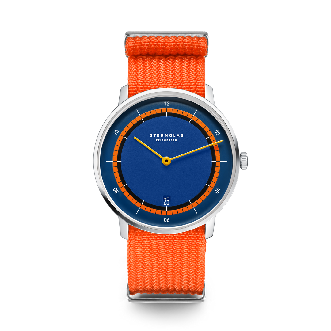 Naos Edition Küste / Vintage Edition Lederband - 38 mm Quarz
