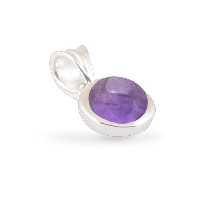 Amethyst Anhänger mit Silber