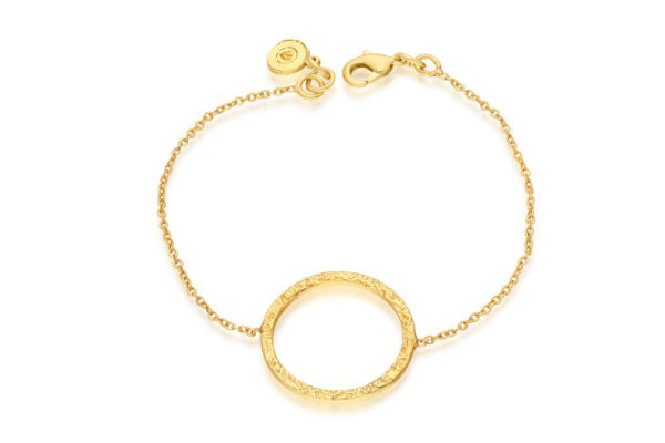 Armband aus Messing, vergoldet