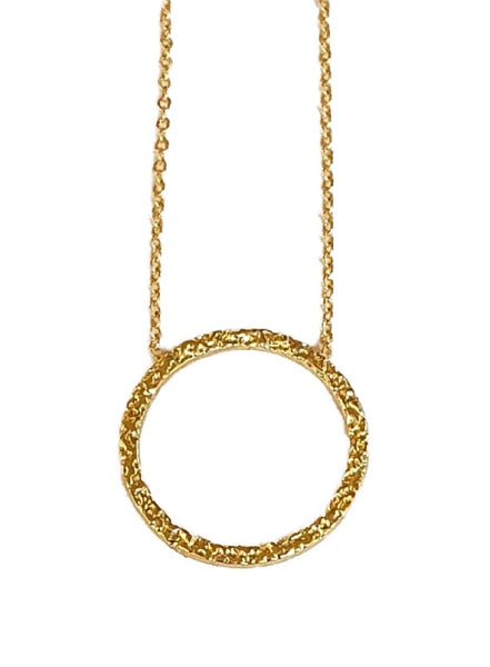 Kette aus Messing vergoldet