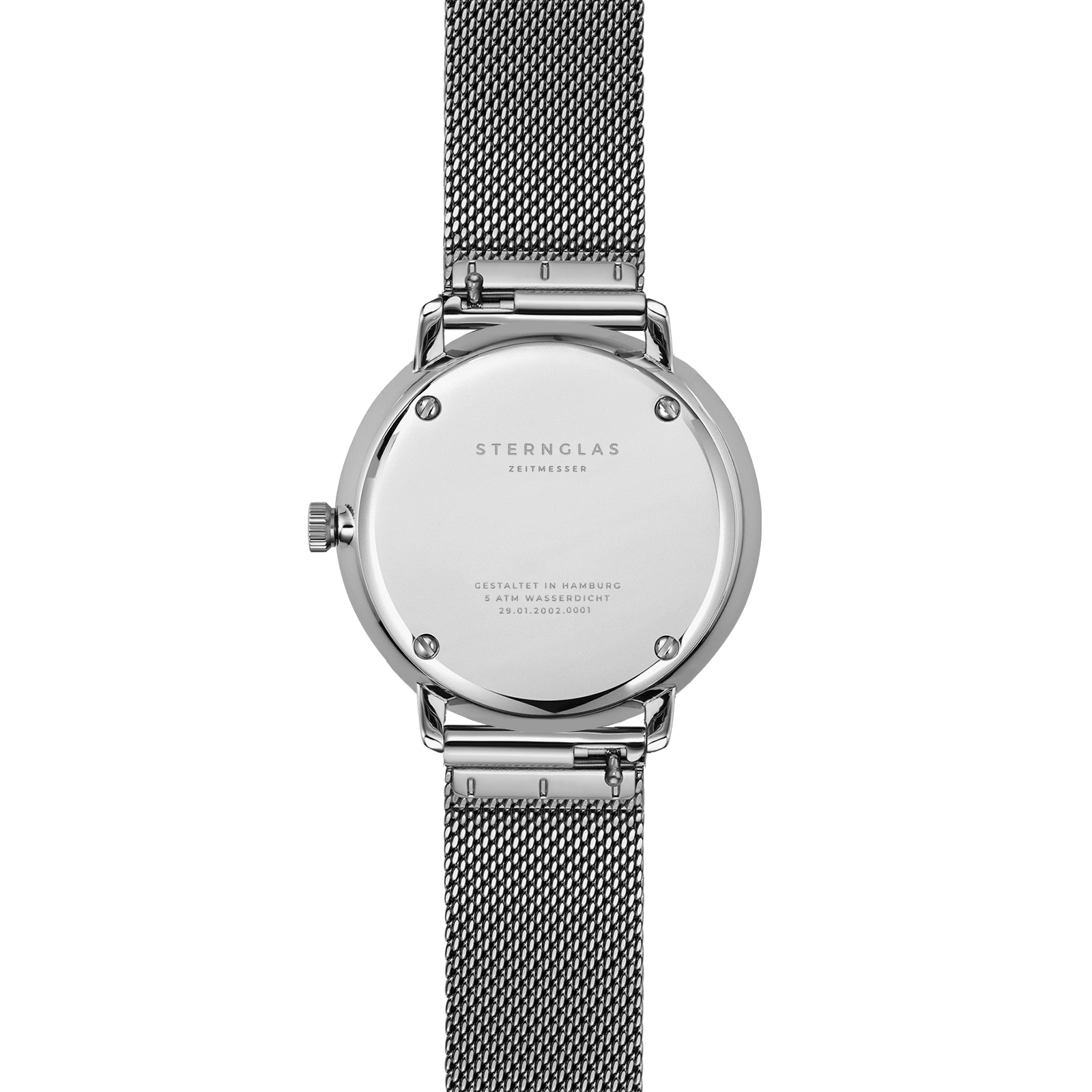 Naos xs weiss silber / Milanese -  33 mm Quarz