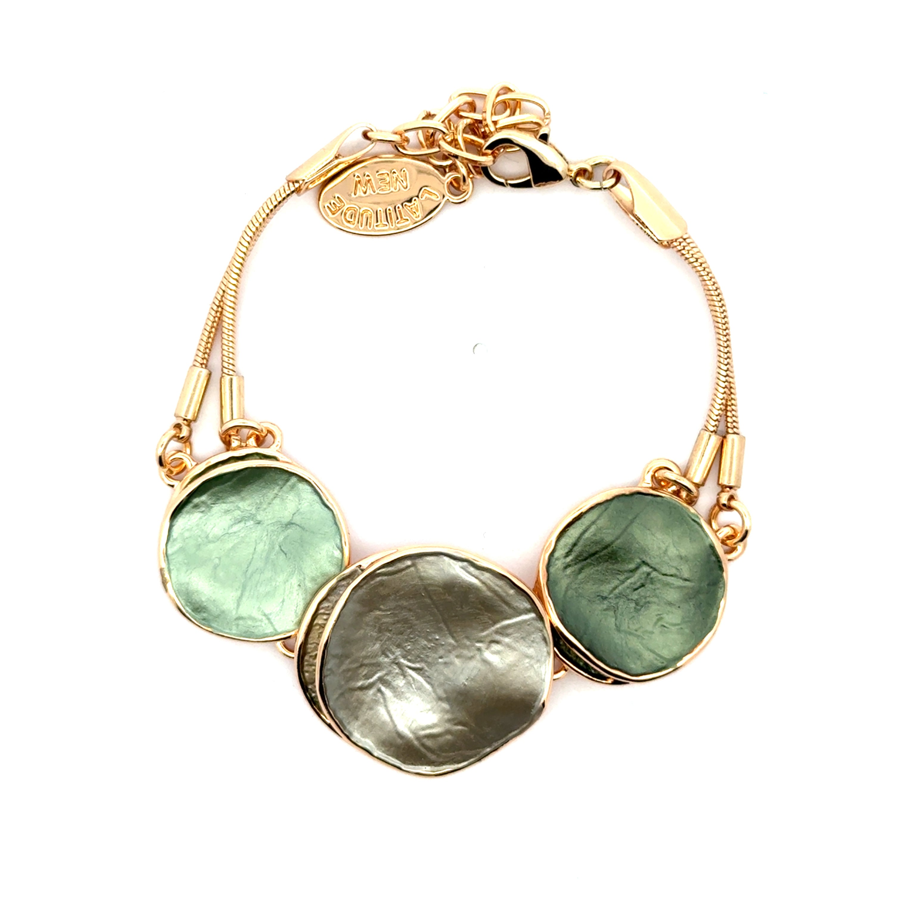 Bracciale 3 dischi Bonsai