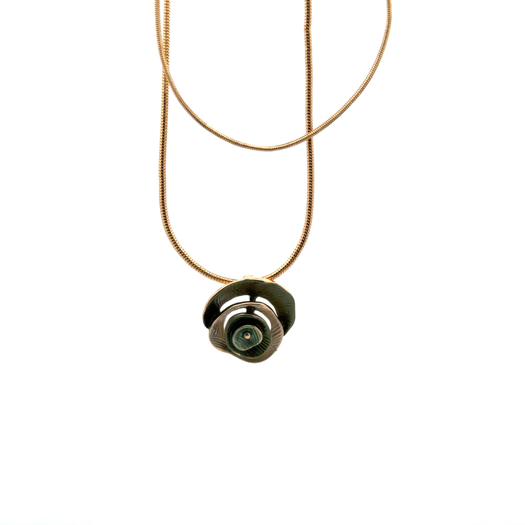 Collana doppio snake ninfea Bonsai
