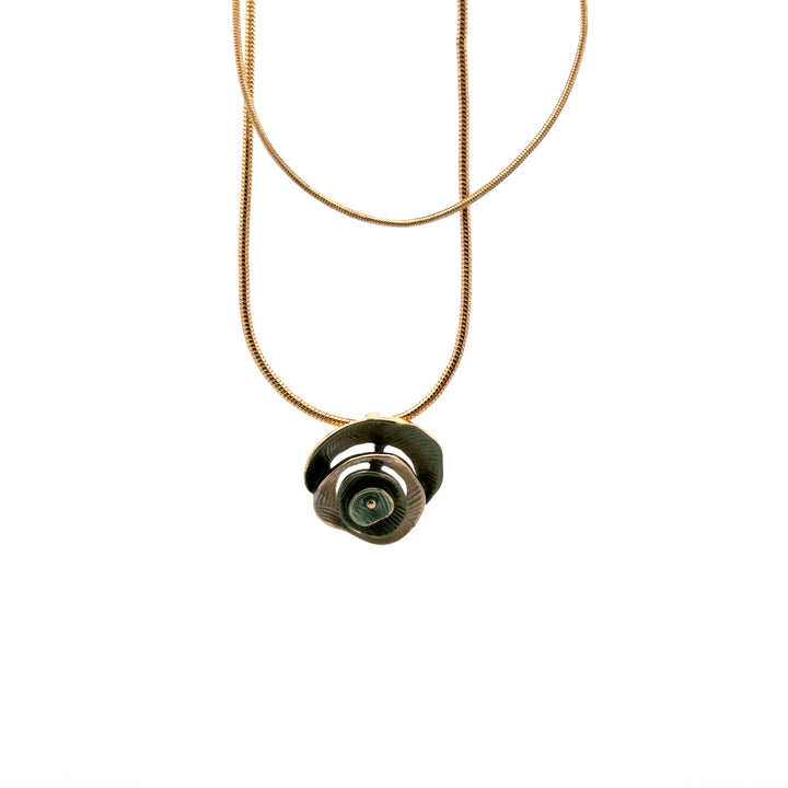 Collana doppio snake ninfea Bonsai