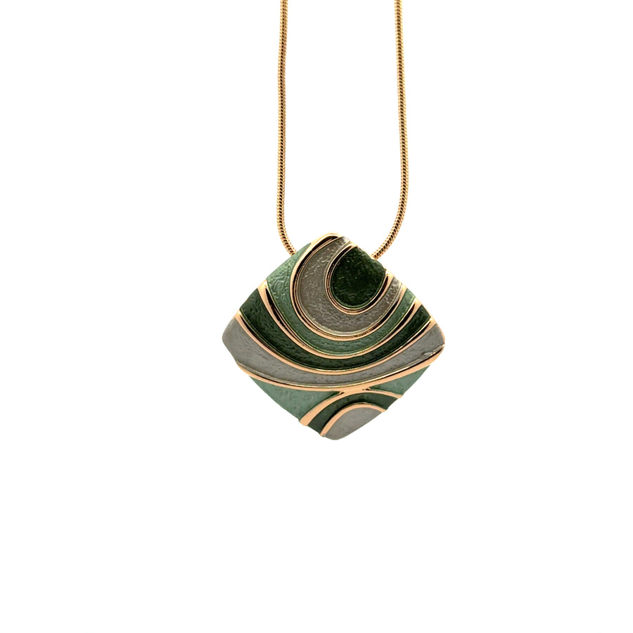 Collana snake rombo design Bonsai