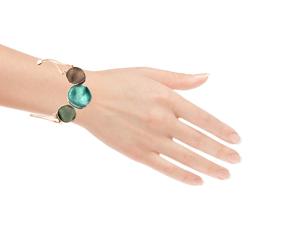 Bracciale snake 3 dischi Persia