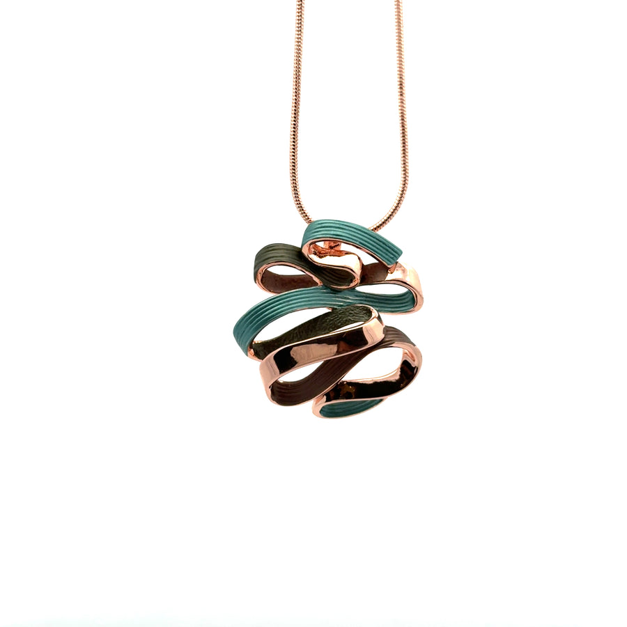 Collana snake fettuccine Persia