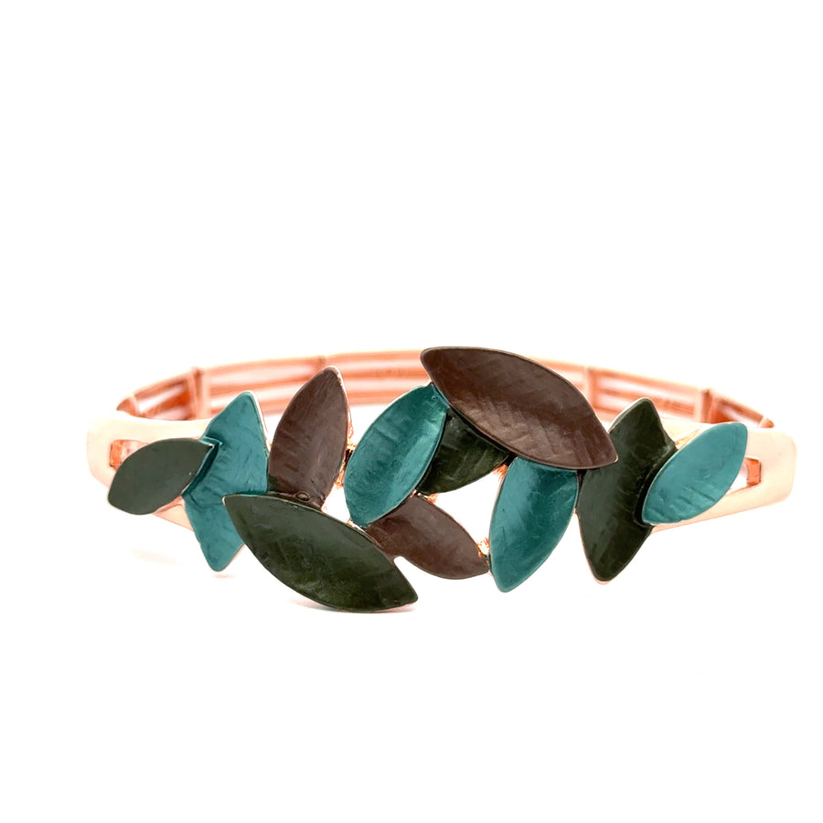 Bracciale elastico petali Persia