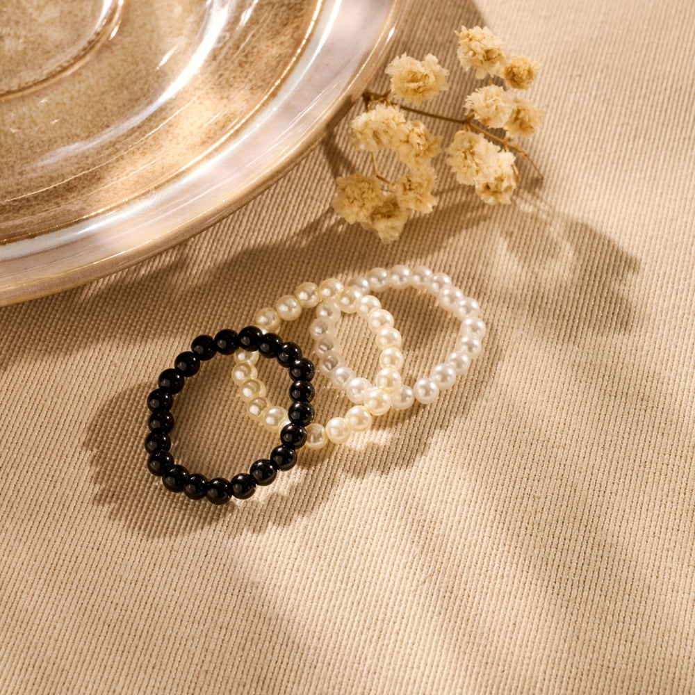 Ring Süsswasserperle elastisch Biba