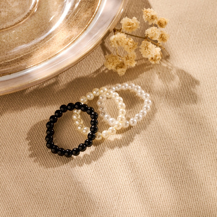 Ring Süsswasserperle elastisch Biba