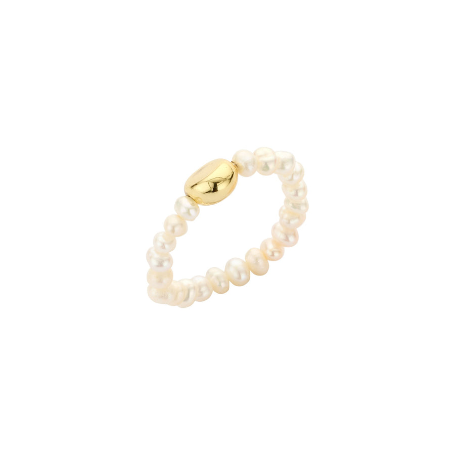 Ring Süsswasserperle elastisch Biba