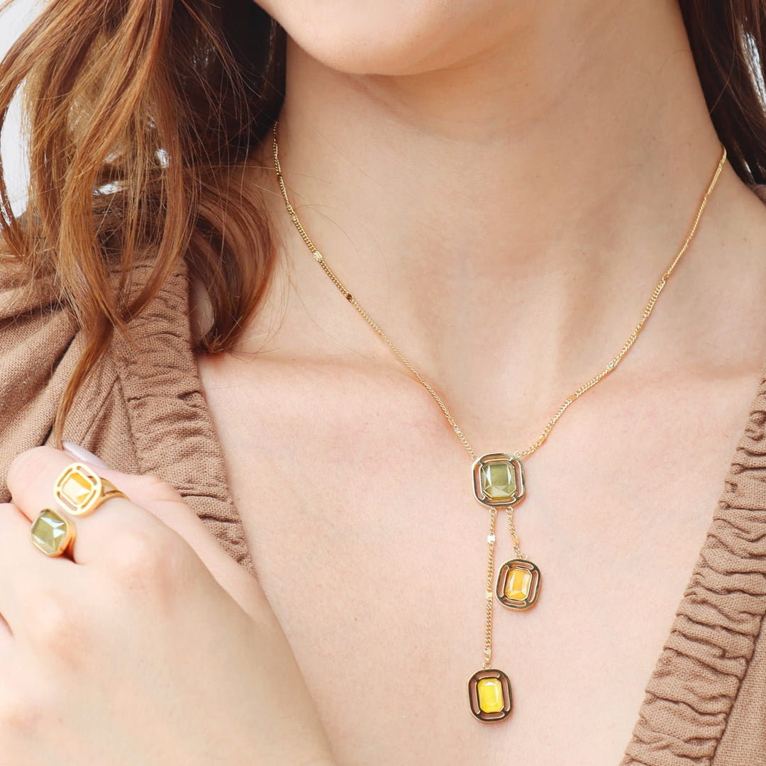Pixels Lunitha Necklace
