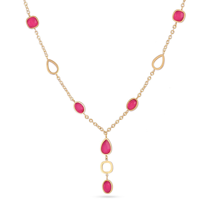 Drops Zinnia necklace