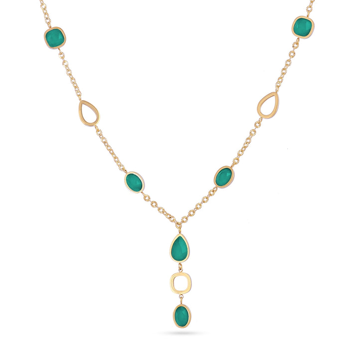 Drops Zinnia necklace