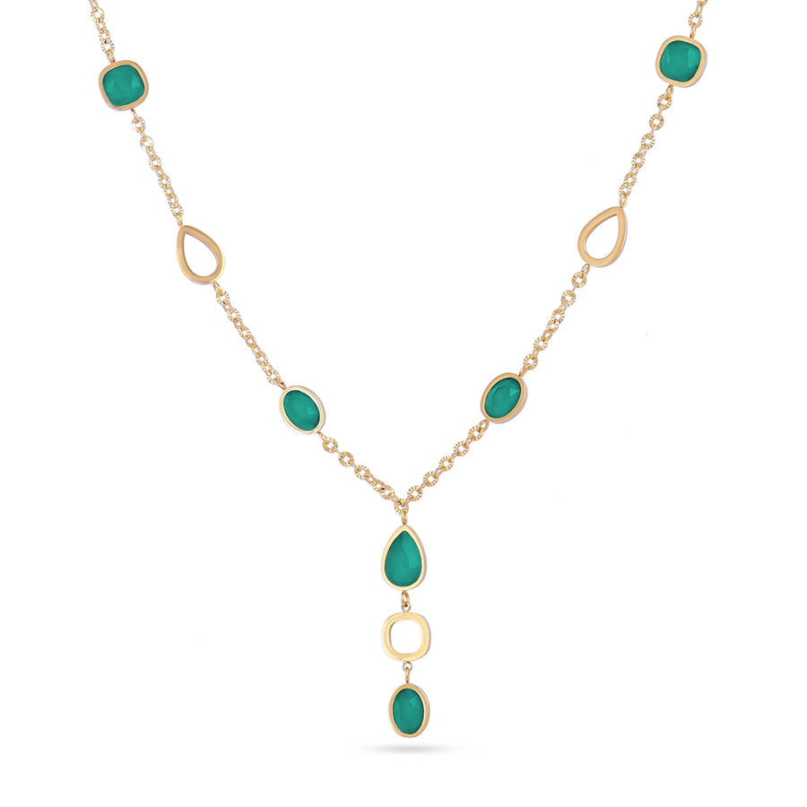 Drops Zinnia necklace