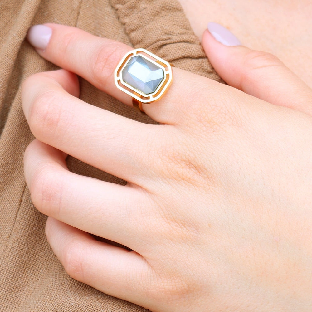 Pixels Flarelle Ring