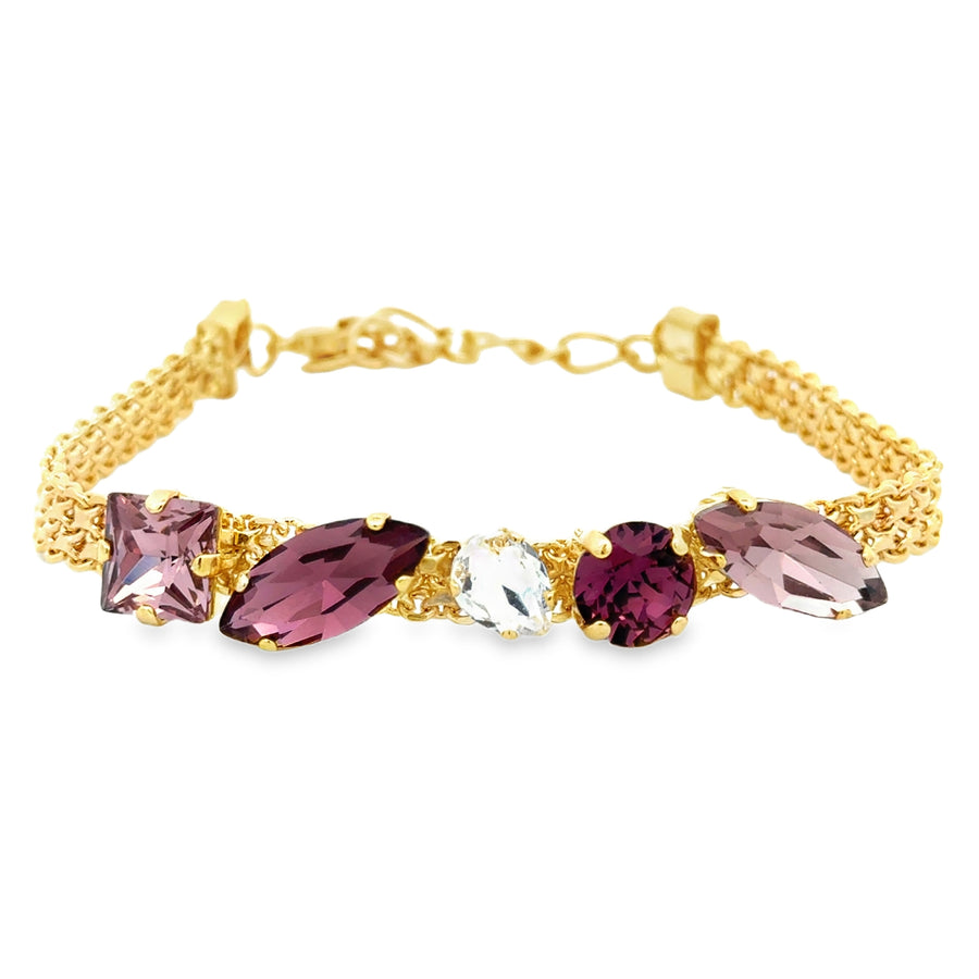 Antique Pink Mix Armband Colibri