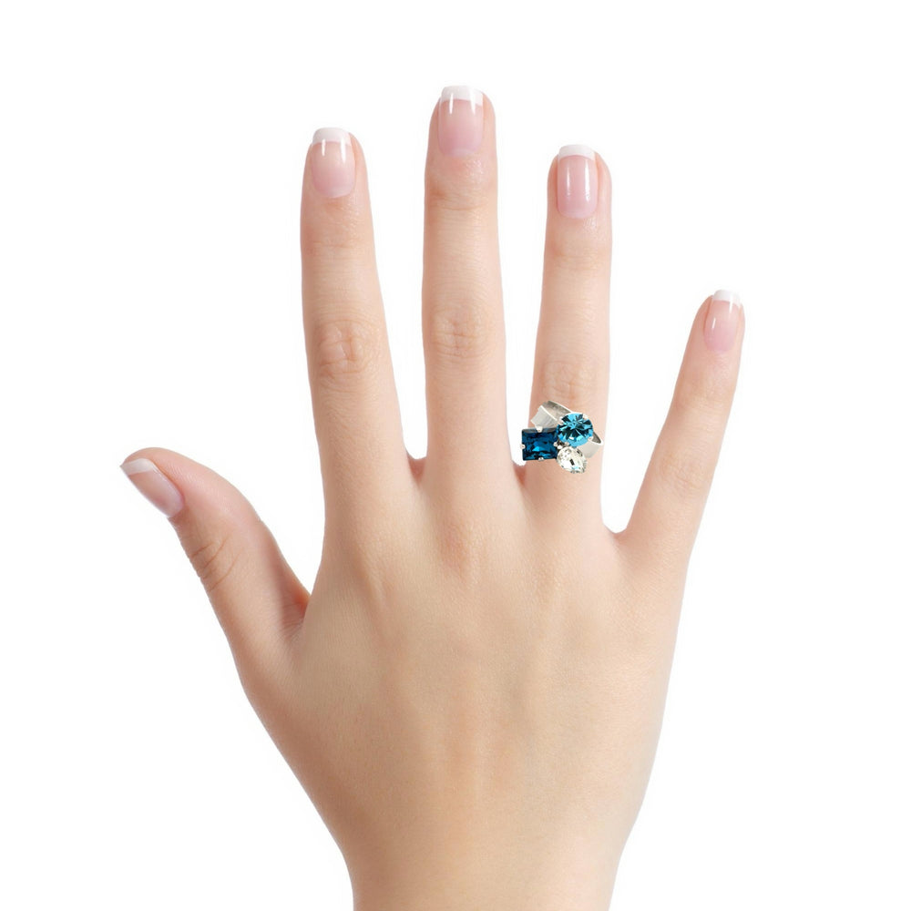 Denim Ring Colibri