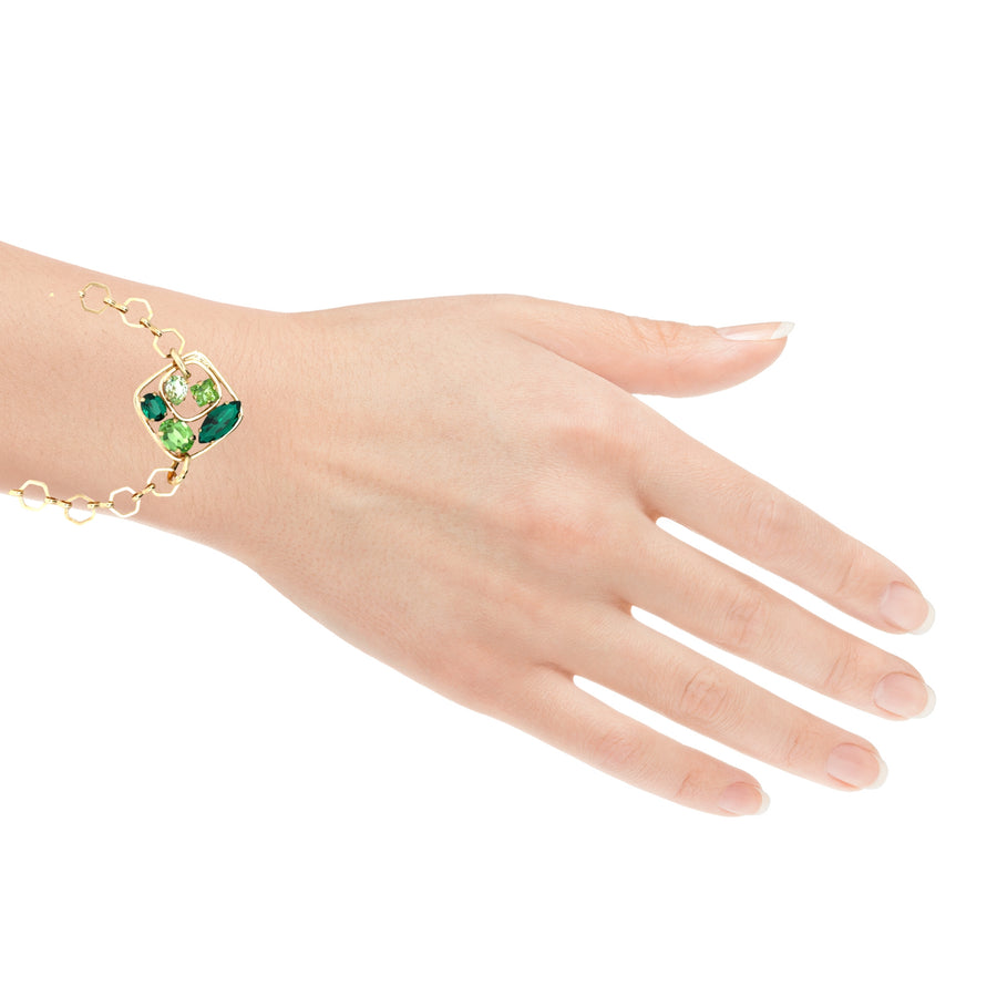 Emerald Mix Armband Debora
