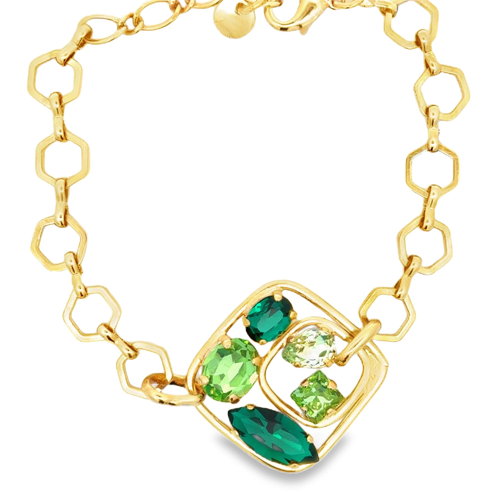 Emerald Mix Armband Debora