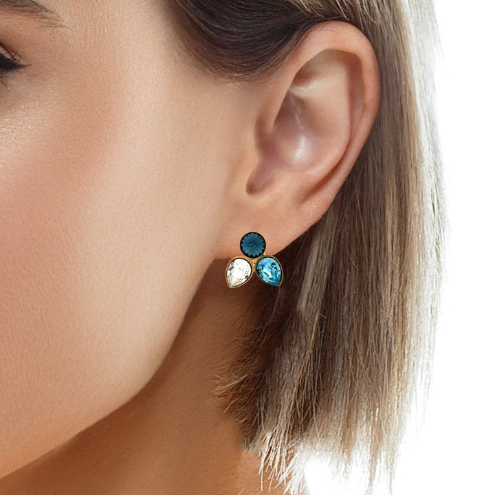 Denim Ohrstecker Malva