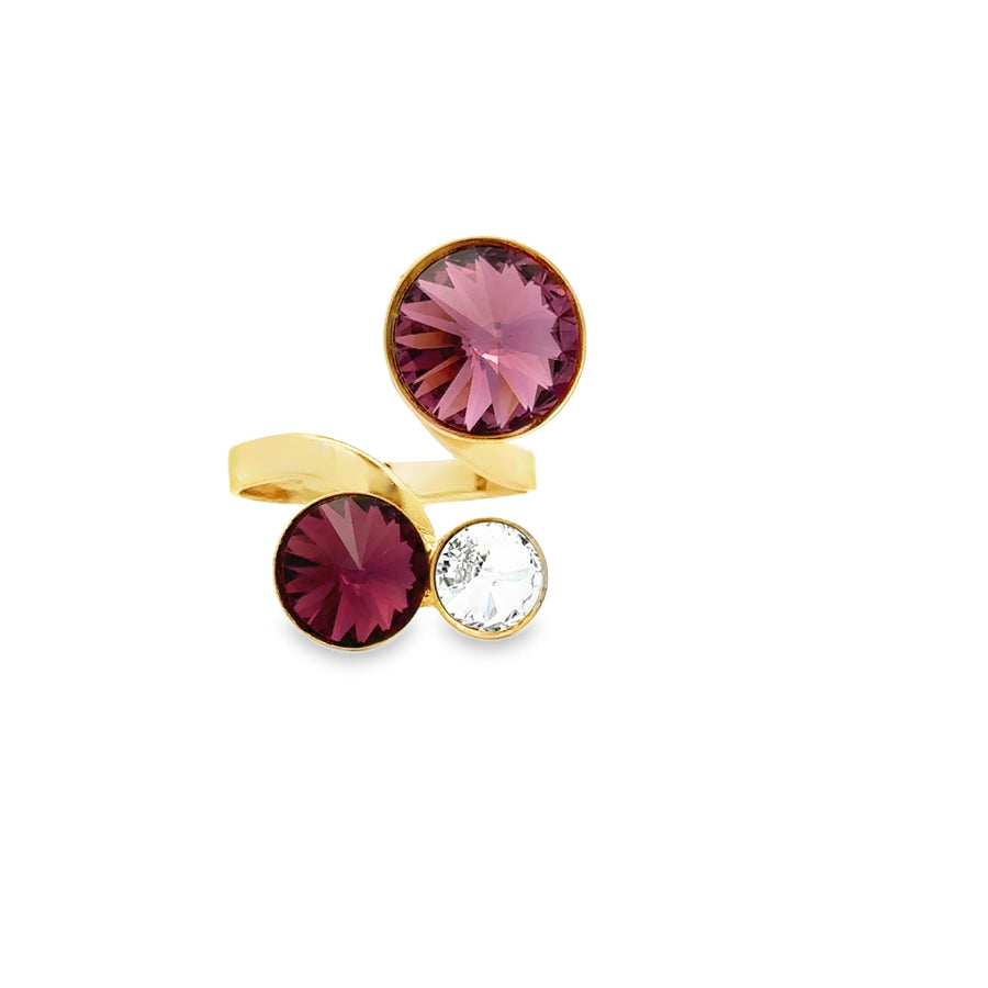 Anitque Pink Mix Ring Melissa