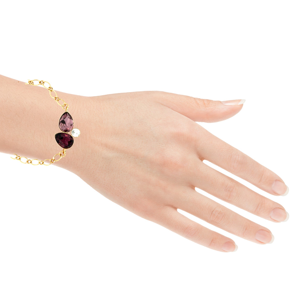 Antique Pink Mix Armband Mirto