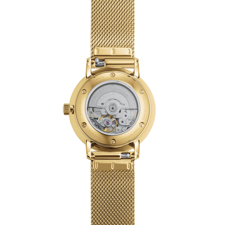 Naos xs Automatik  weiss gold / Milanese -  33 mm Quarz