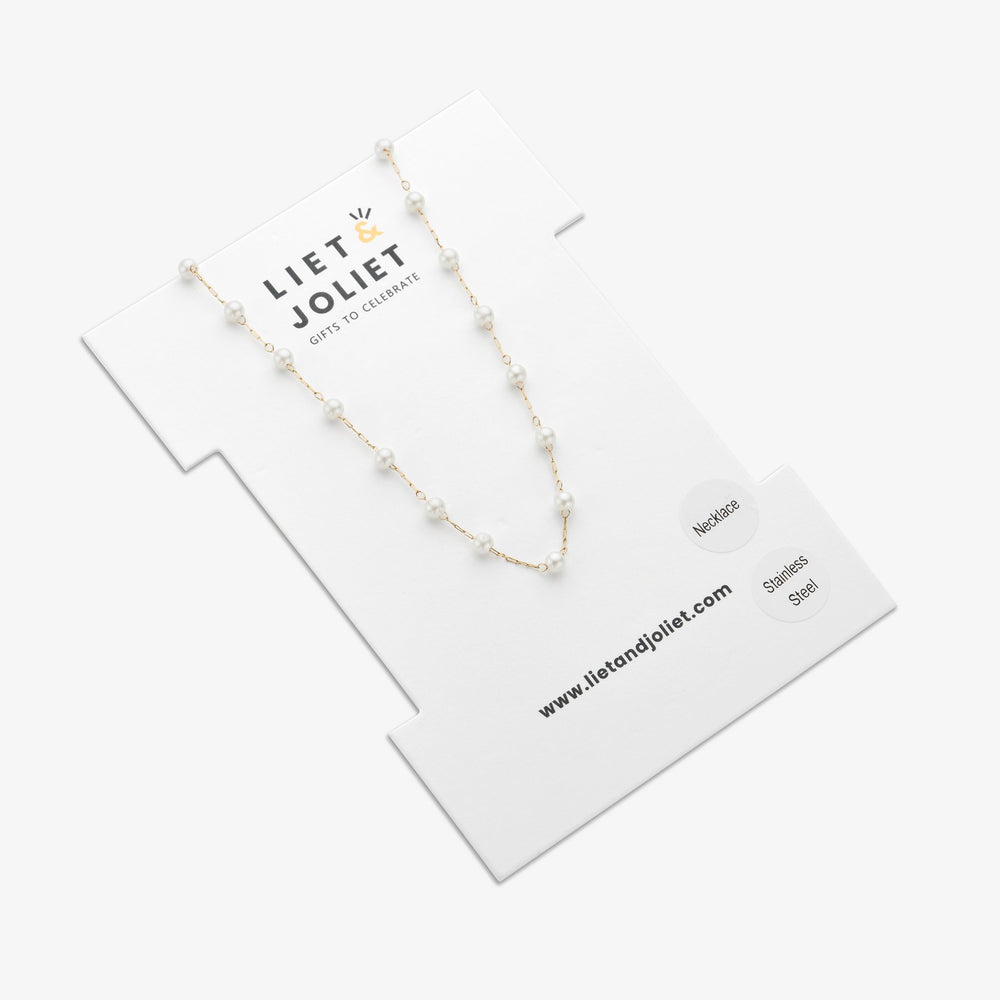 Halskette Edelstahl vergoldet