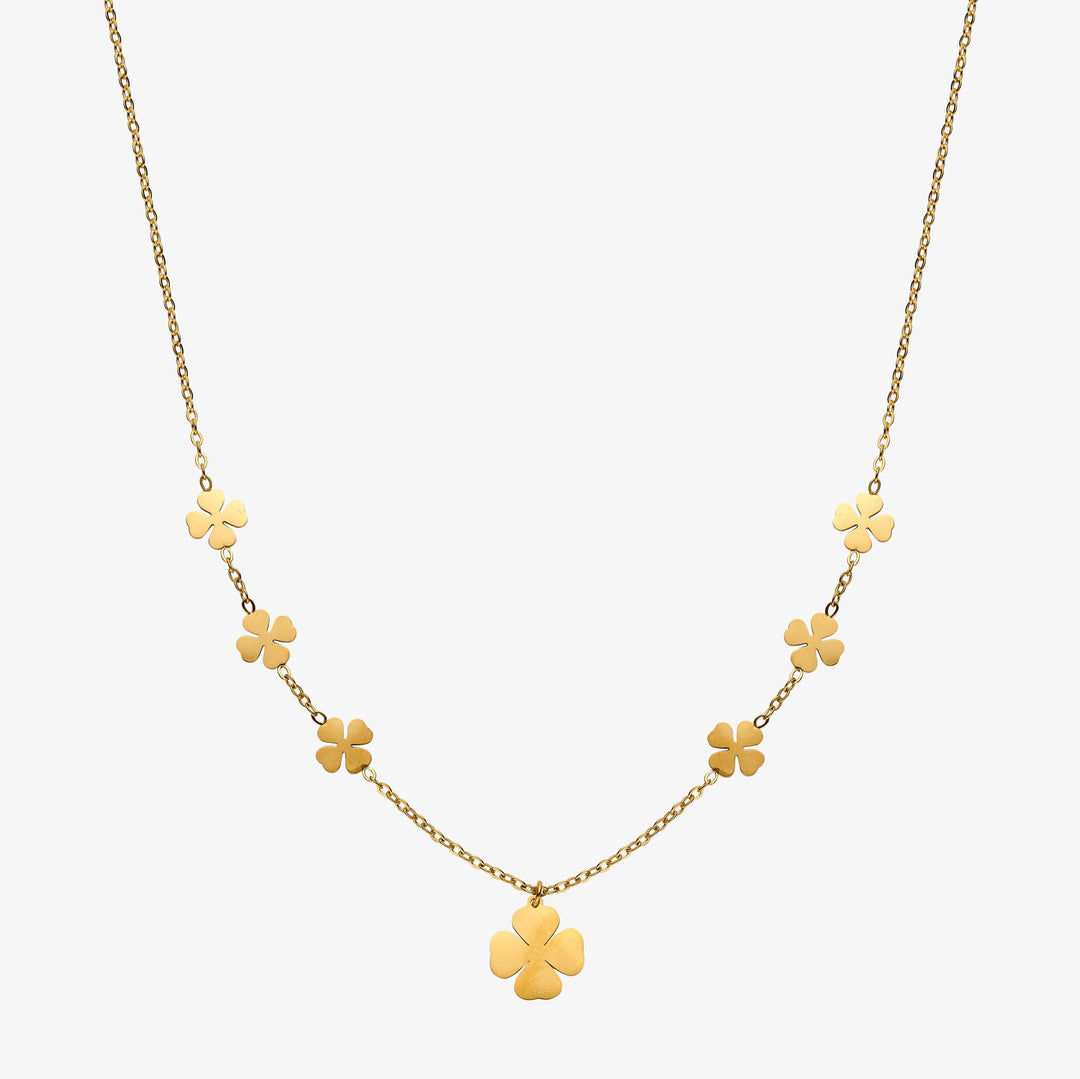 Halskette Edelstahl vergoldet