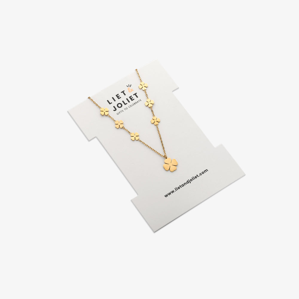 Halskette Edelstahl vergoldet