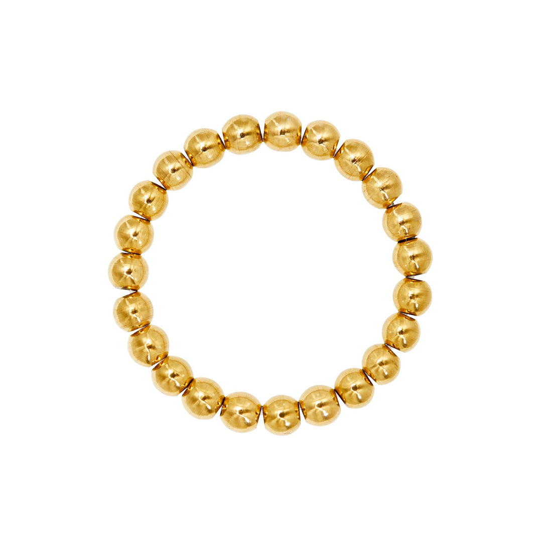 Ring - "Love your life" - vergoldet