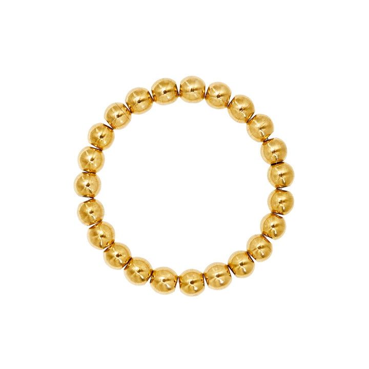 Ring - "Love your life" - vergoldet