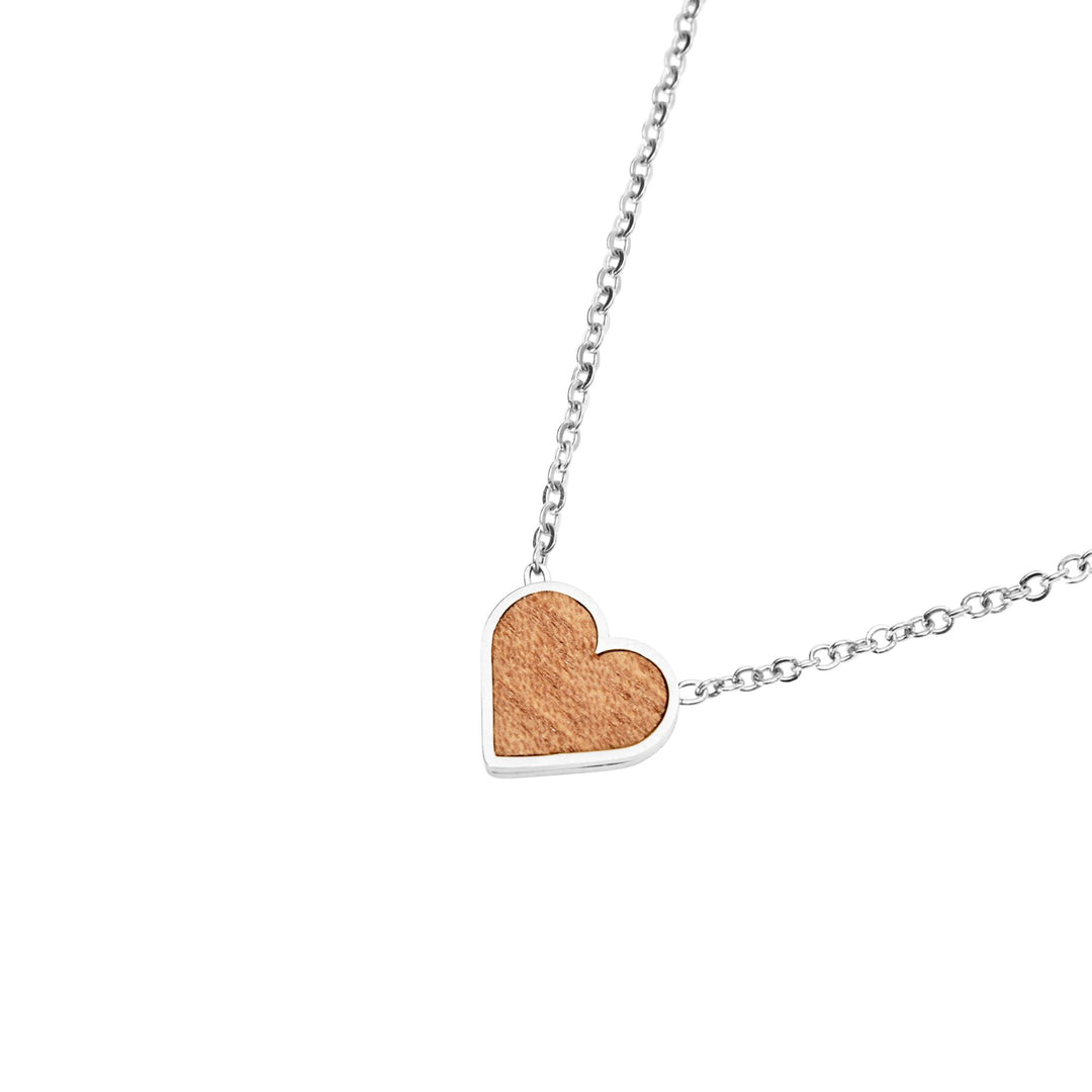 Halskette Piece of Life - Edelstahl - Herz