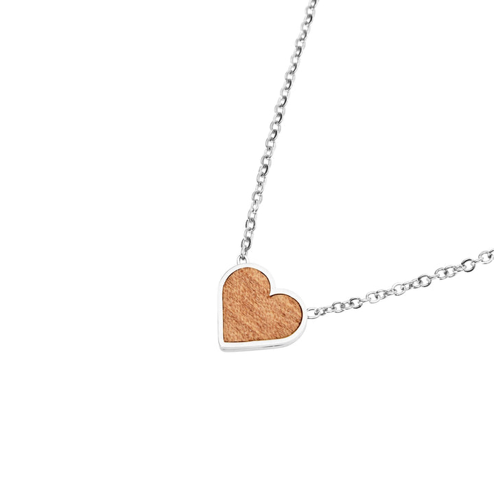 Halskette Piece of Life - Edelstahl - Herz