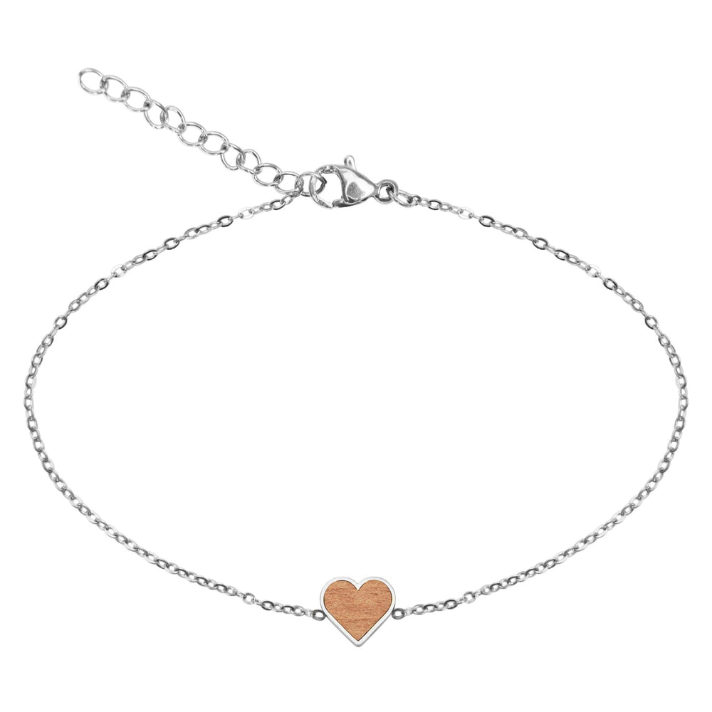 Armband Piece of Life - Edelstahl - Herz