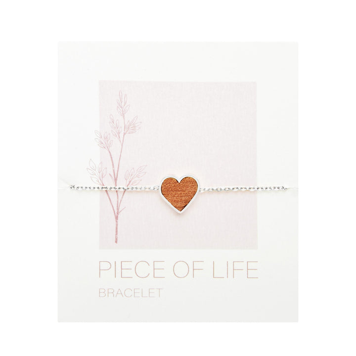 Armband Piece of Life - Edelstahl - Herz