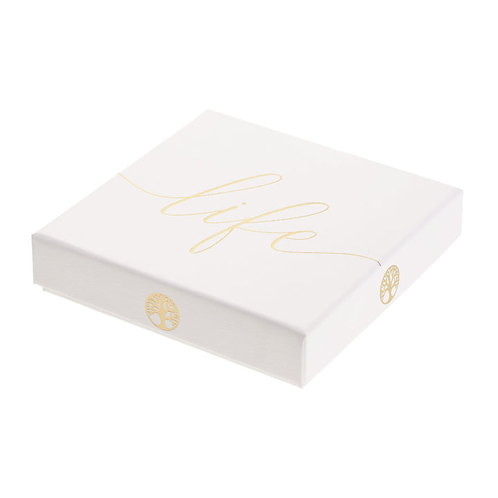 Geschenkset - Halskette-Armband-Ohrstecker - vergoldet - Baum des Lebens