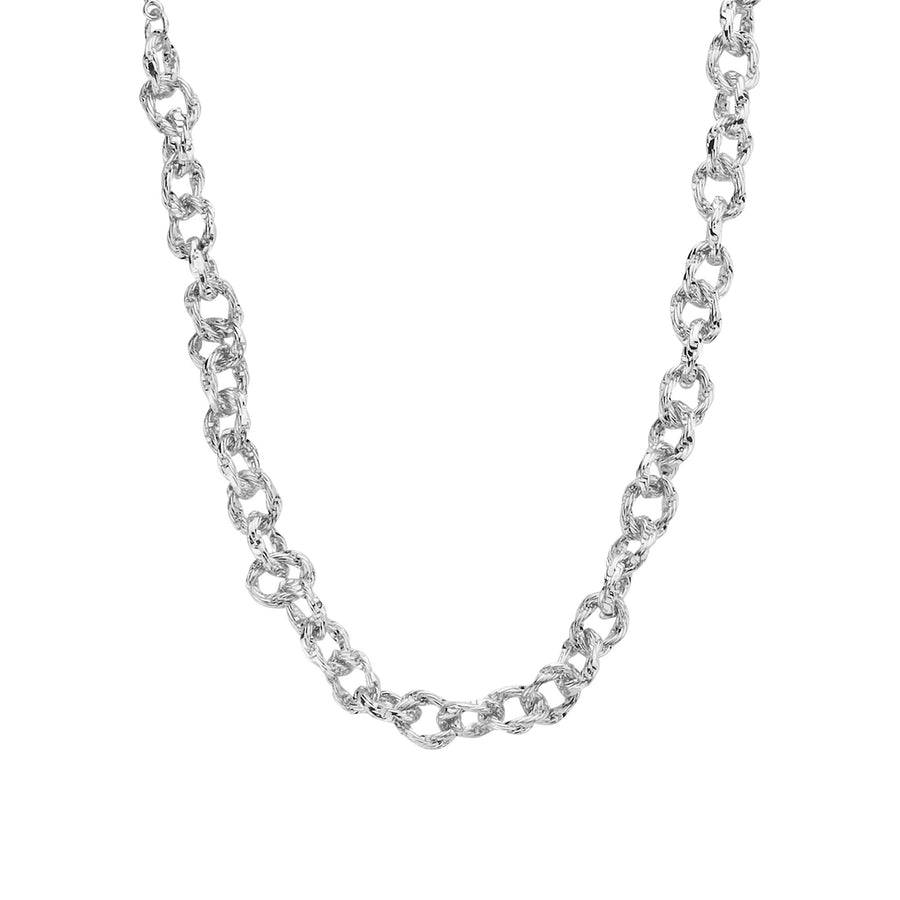 Halskette versilbert