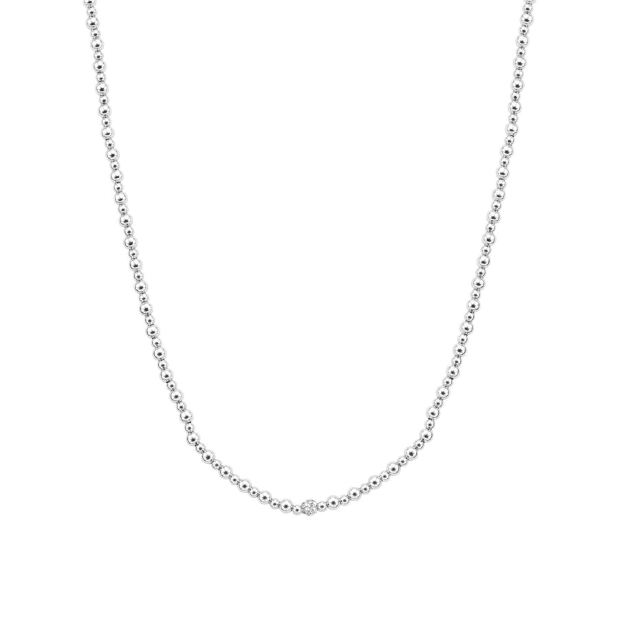 Halskette versilbert