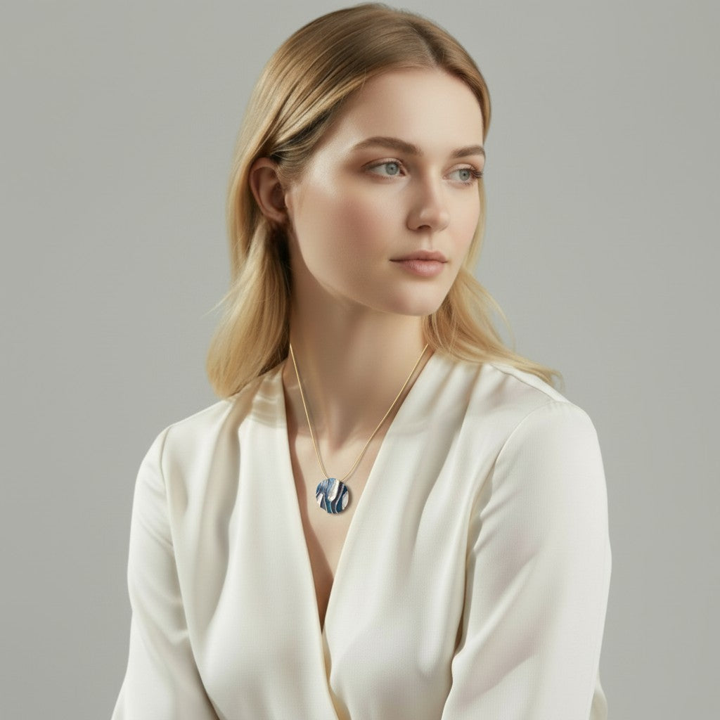 Collana catenella insenature Royal