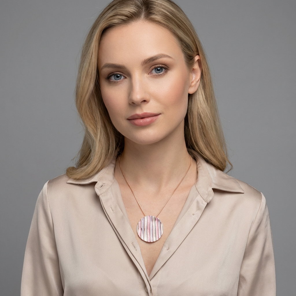 Collana catenella linee Dalia
