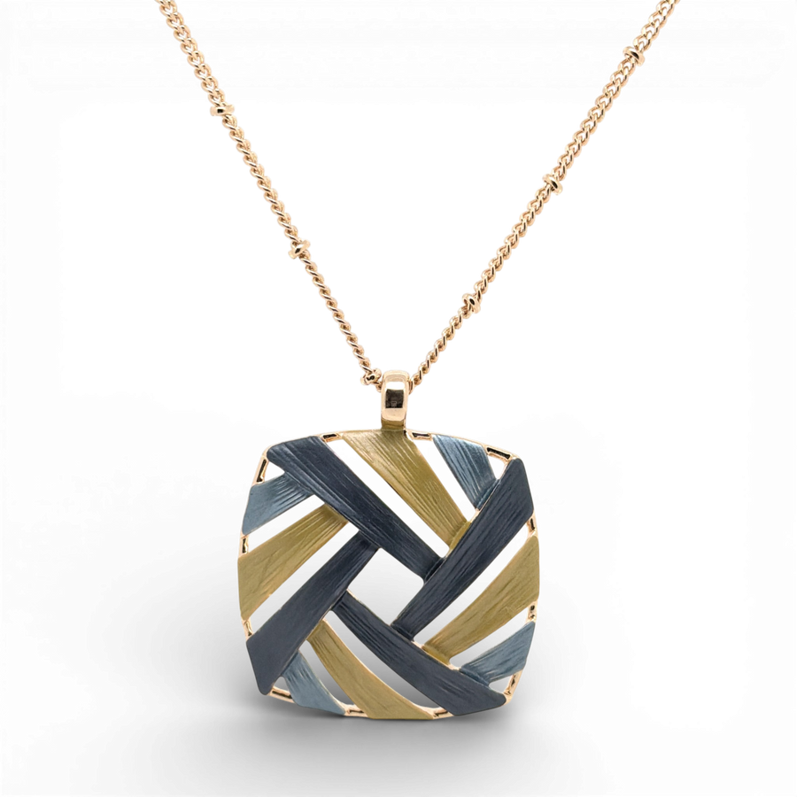 Collana girocollo matassa Damasco