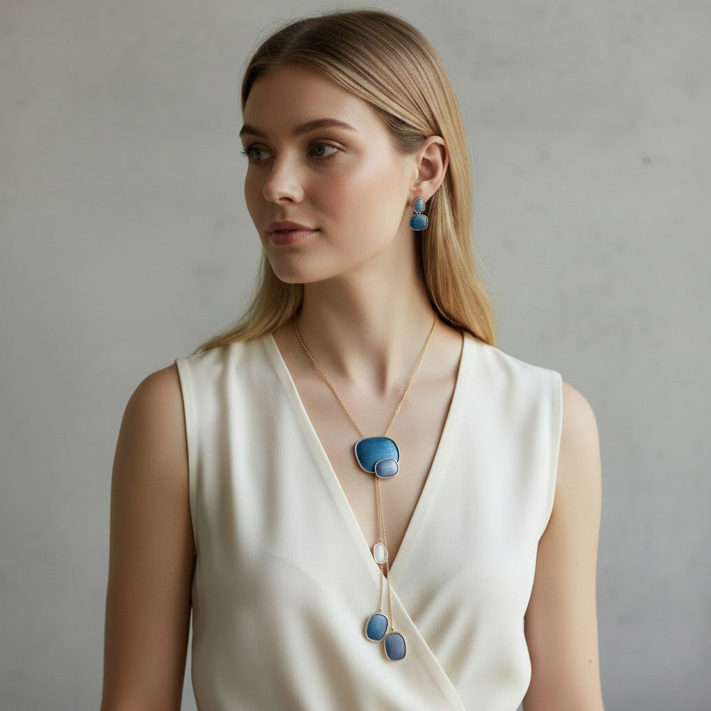 Collana lunga duetto Royal