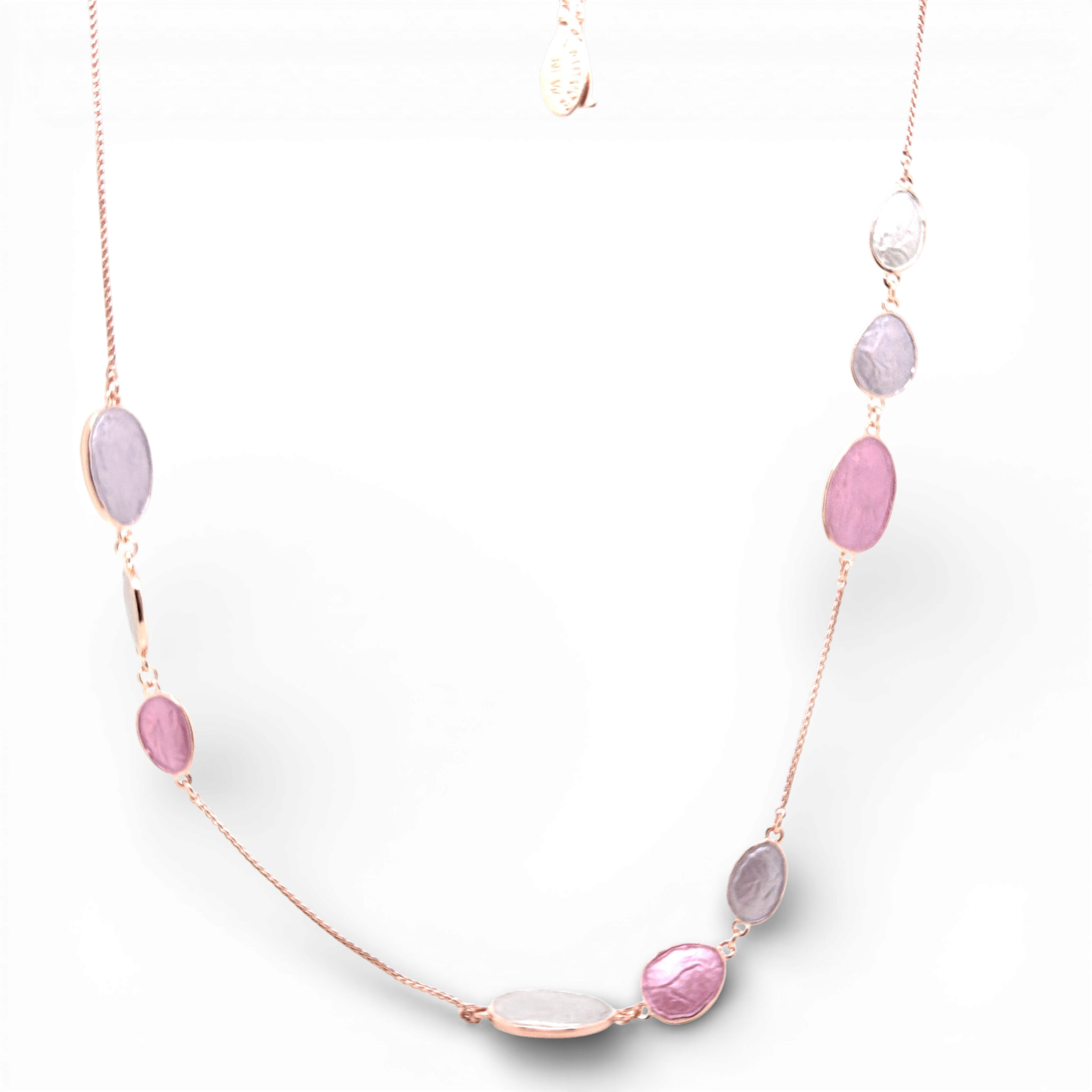 Collana lunga ovali Dalia