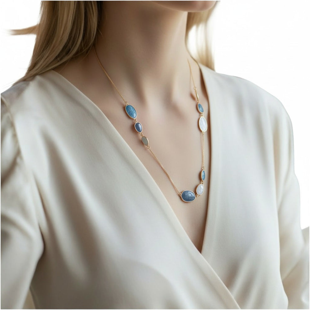 Collana lunga ovali Royal