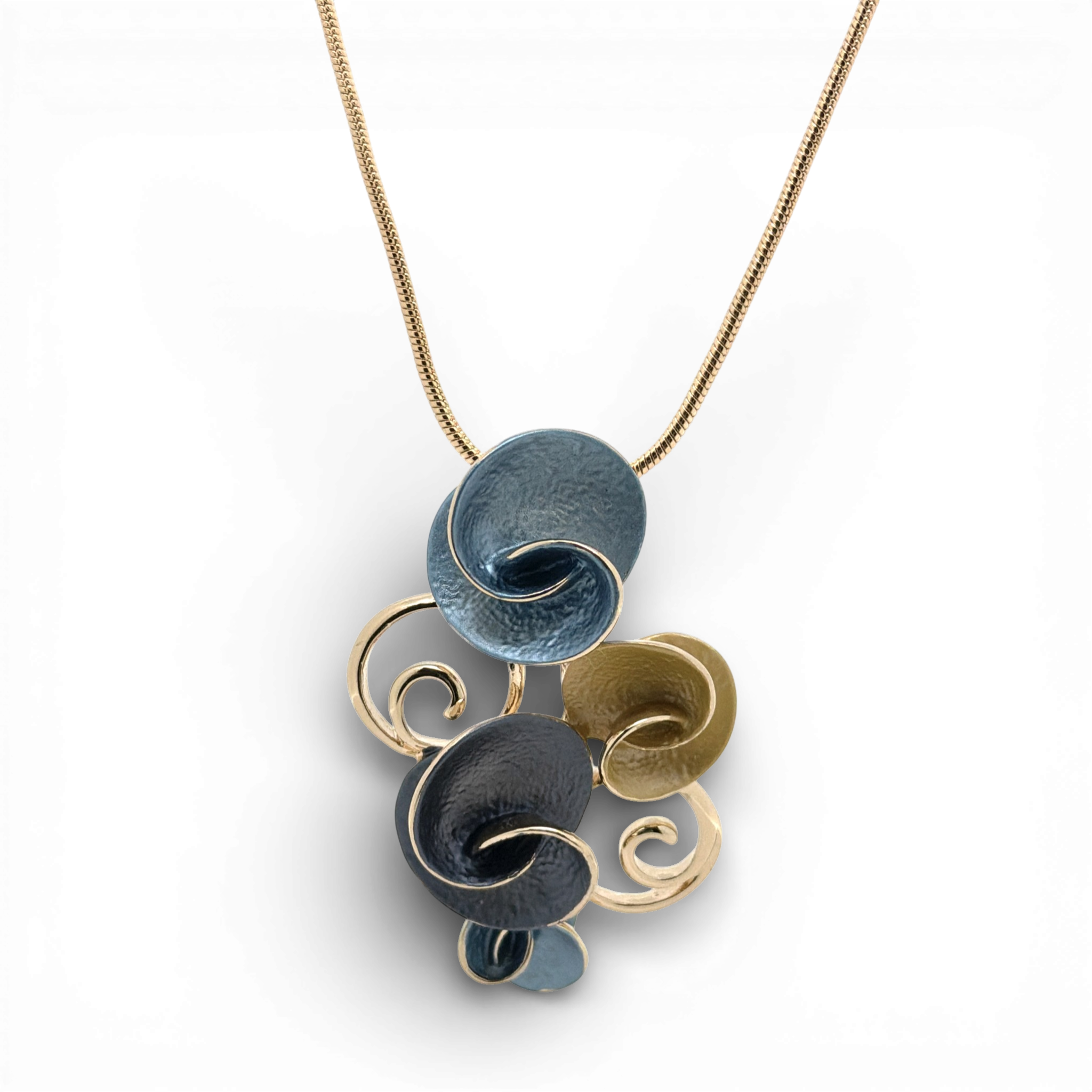 Collana snake conchiglie Damasco